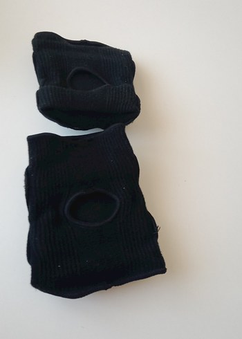 Siyah Baskılı Motor Diz Koruyucu Velcro - Görsel 12