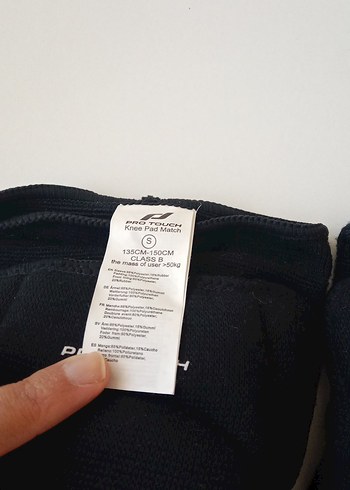 Siyah Baskılı Motor Diz Koruyucu Velcro - Görsel 8