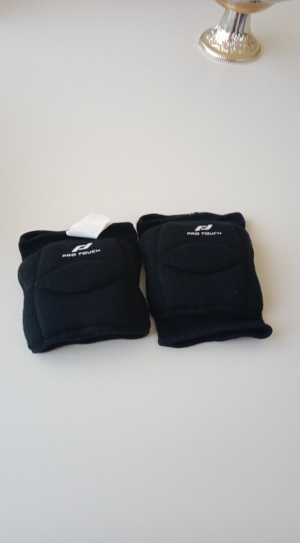 Siyah Baskılı Motor Diz Koruyucu Velcro - Görsel 2