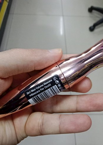 Parlak Bej Maskara - Görsel 4