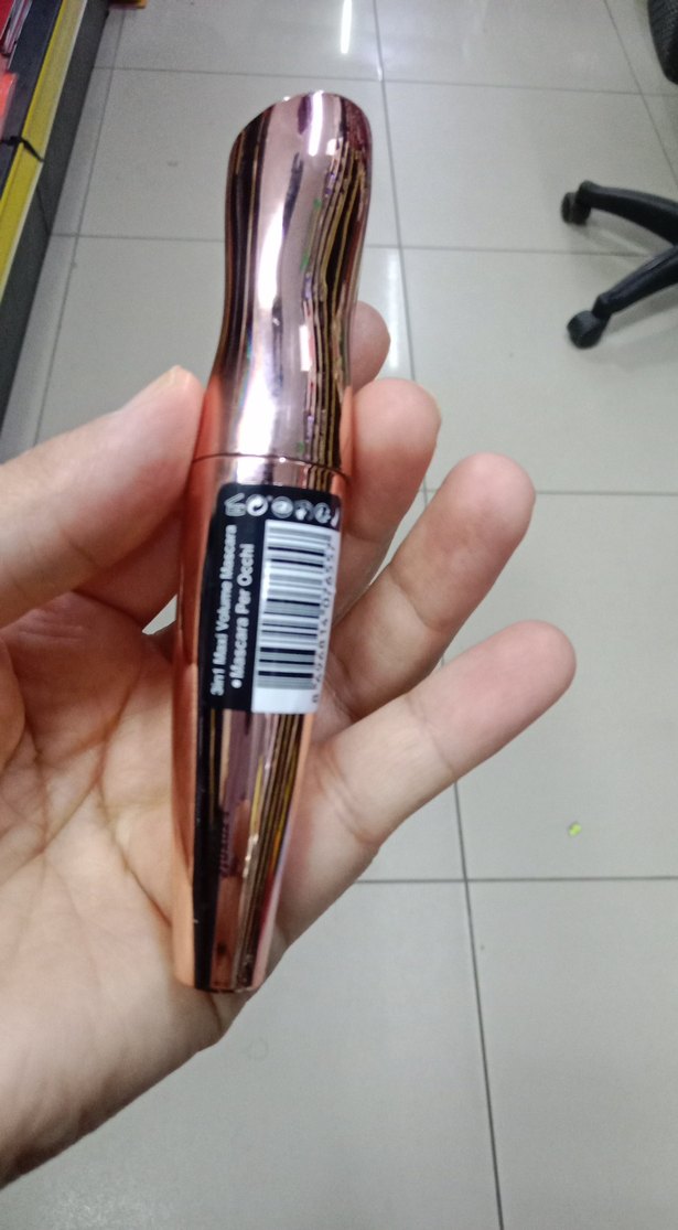 Parlak Bej Maskara - Görsel 3