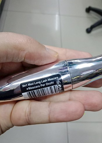 Parlak Bej Maskara - Görsel 3