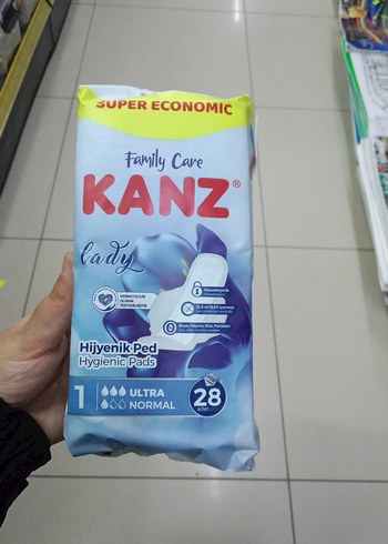 KANZ Hijyenik ped bayan ped - Görsel 3