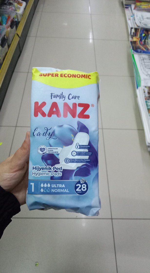 KANZ Hijyenik ped bayan ped - Görsel 4