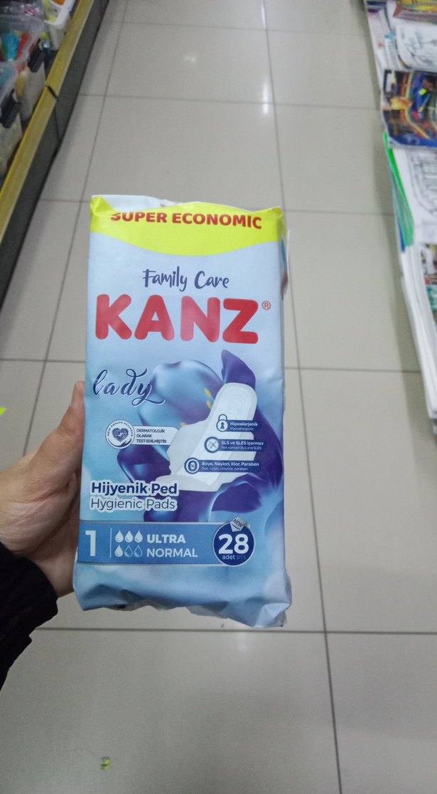 KANZ Hijyenik ped bayan ped - Görsel 2