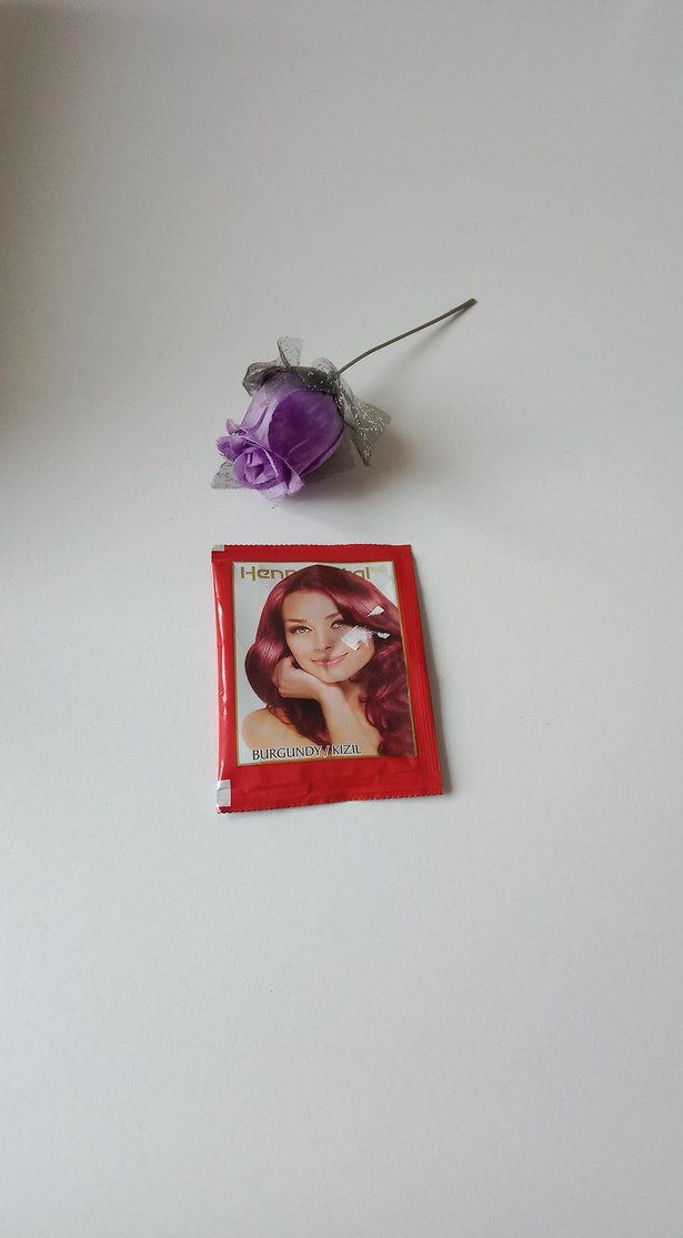 Bordo Saç Boyası Tek Kullanımlık Paket - Görsel 2