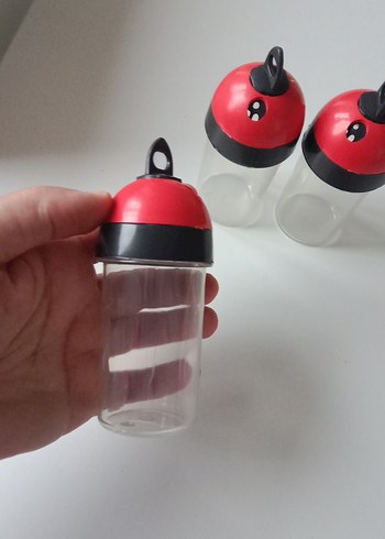 Kırmızı Renkli Bebek Biberon Seti - Görsel 6