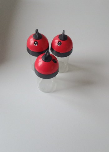 Kırmızı Renkli Bebek Biberon Seti - Görsel 3