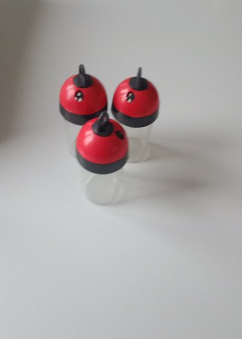 Kırmızı Renkli Bebek Biberon Seti - Görsel 2