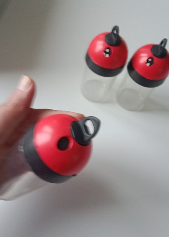 Kırmızı Renkli Bebek Biberon Seti - Görsel 7