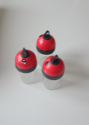 Kırmızı Renkli Bebek Biberon Seti - Görsel 9