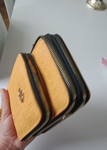 Bej Fermuarlı Çocuk Cüzdanı ve Kemer - Görsel 12