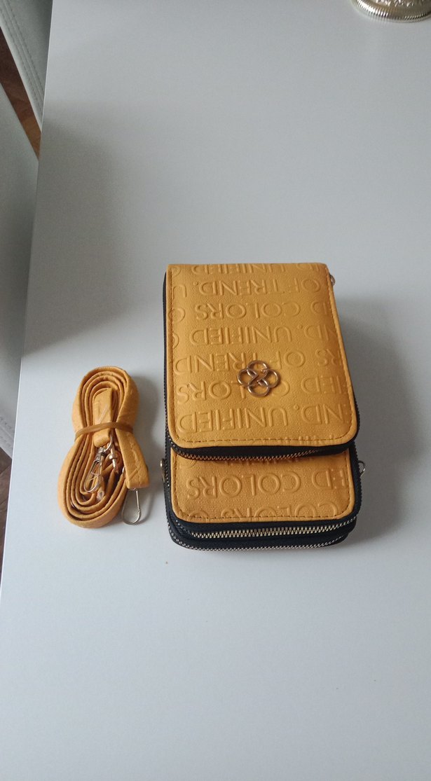 Bej Fermuarlı Çocuk Cüzdanı ve Kemer - Görsel 5