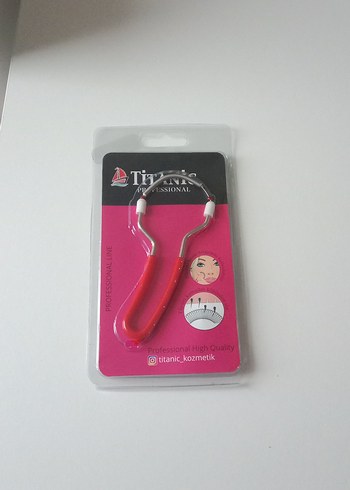 Renkli Kırmızı Kirpik Kıvırıcı - Görsel 7