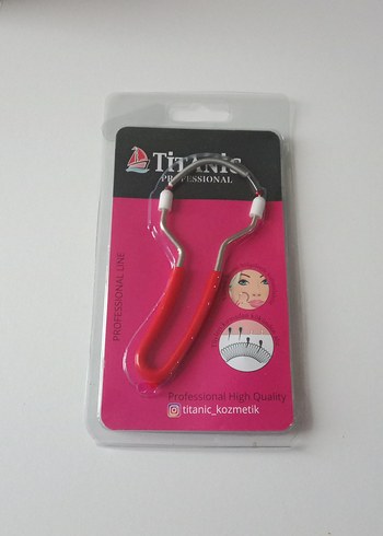 Renkli Kırmızı Kirpik Kıvırıcı - Görsel 4