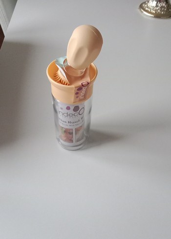 Bej Bebek Biberonu Silikon Uçlu - Görsel 11