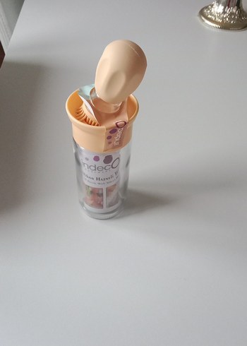 Bej Bebek Biberonu Silikon Uçlu - Görsel 12