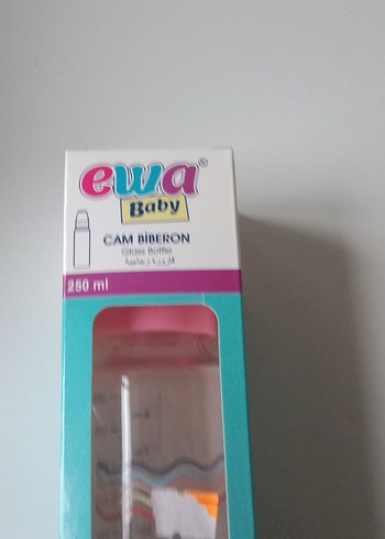 Ewa Baby Pembe Cam Biberon 250 ml - Görsel 8