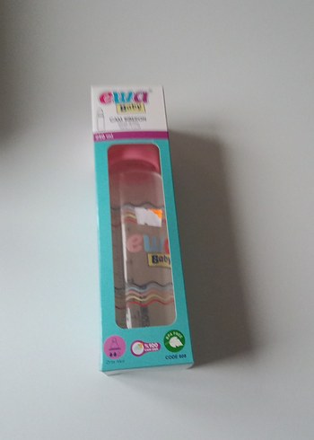 Ewa Baby Pembe Cam Biberon 250 ml - Görsel 4