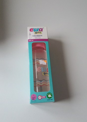 Ewa Baby Pembe Cam Biberon 250 ml - Görsel 10