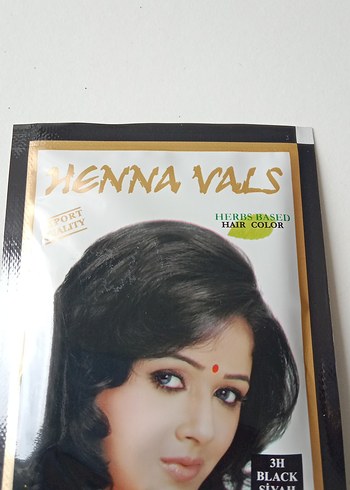 HENNA VALS Siyah Saç Boyası - Görsel 8