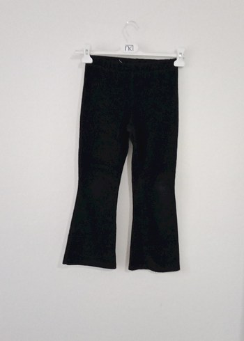 Kız Siyah Kot Tayt Kemerli - Görsel 3