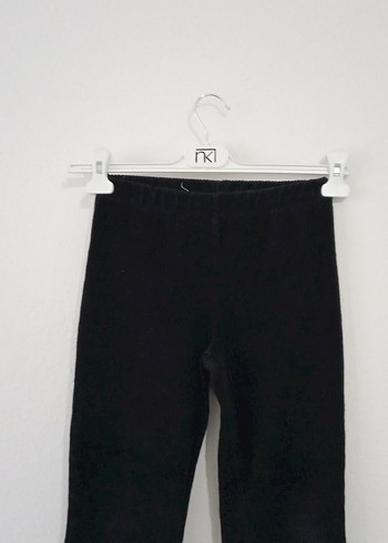 Kız Siyah Kot Tayt Kemerli - Görsel 8