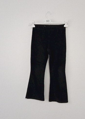 Kız Siyah Kot Tayt Kemerli - Görsel 12