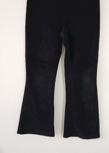 Kız Siyah Kot Tayt Kemerli - Görsel 6