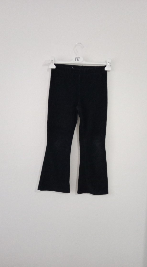 Kız Siyah Kot Tayt Kemerli - Görsel 3