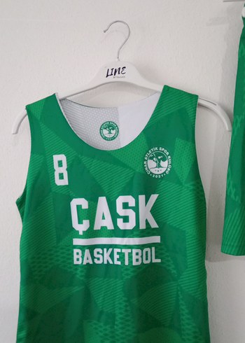 Yeşil Erkek Basketbol Atlet ve Şort Takımı - Görsel 6