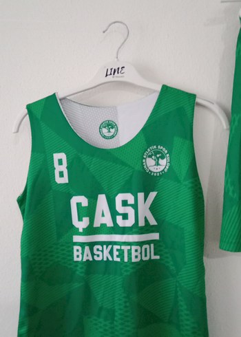 Yeşil Erkek Basketbol Atlet ve Şort Takımı - Görsel 7