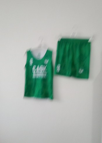 Yeşil Erkek Basketbol Atlet ve Şort Takımı - Görsel 14
