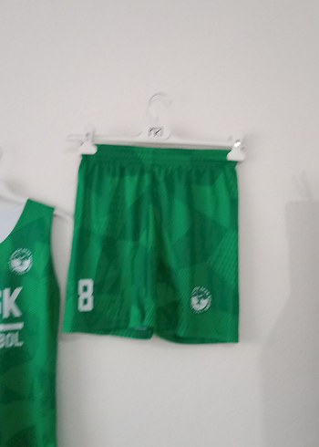 Yeşil Erkek Basketbol Atlet ve Şort Takımı - Görsel 9