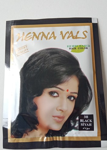 Henna Vals Siyah Saç Boyası - Görsel 5