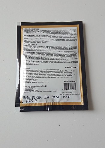 Henna Vals Siyah Saç Boyası - Görsel 7