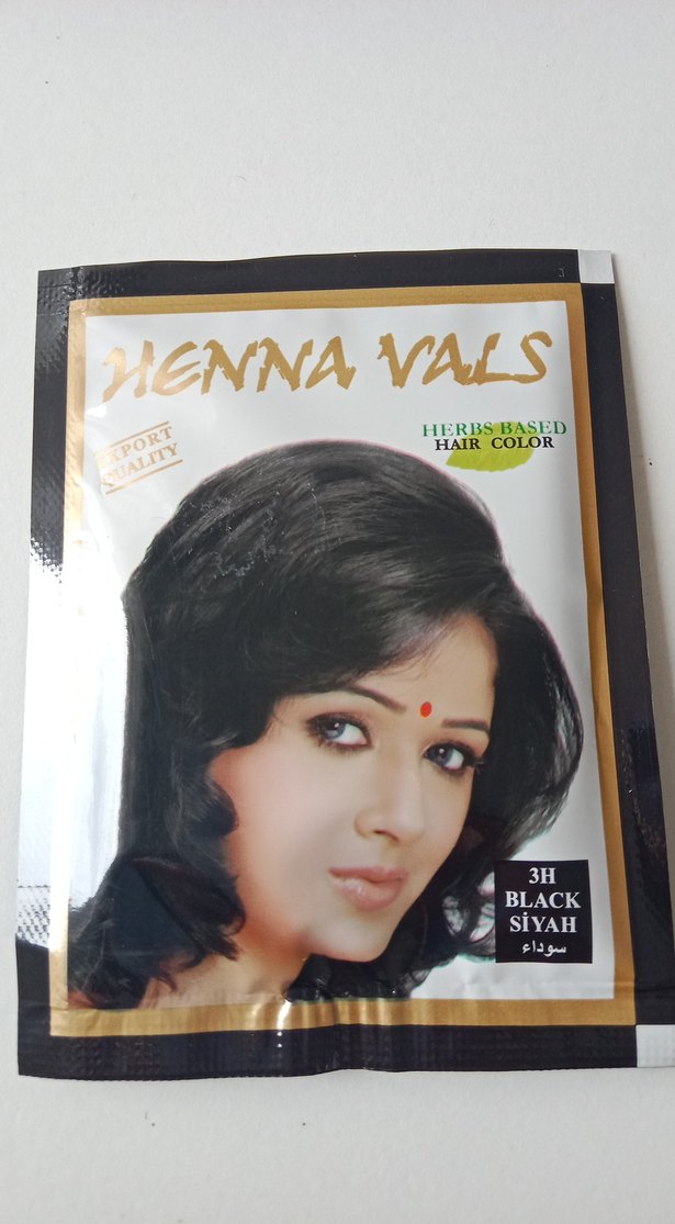 Henna Vals Siyah Saç Boyası - Görsel 5