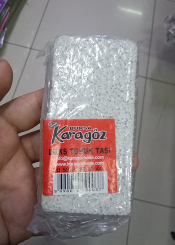 Karagöz Lüks Tırnak Polen Çıkarıcı Sünger - Görsel 4