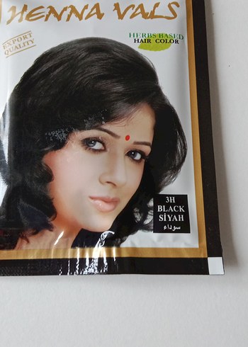 Henna Vals Siyah Saç Boyası - Görsel 4