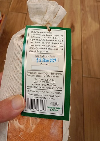 Biberli Tarhana Tozu 500g - Görsel 9