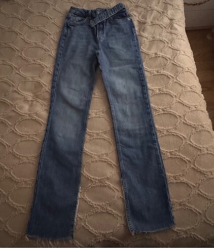 straight orta mavi jean y2k