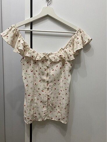 xs Beden çeşitli Renk H&M Fırfırlı Bluz