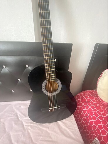 siyah gitar hic kullanılmadı