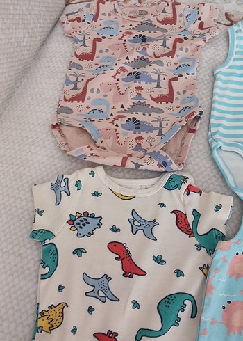 Pamuklu Erkek Bebek Kolsuz ZIBINLAR - Görsel 4