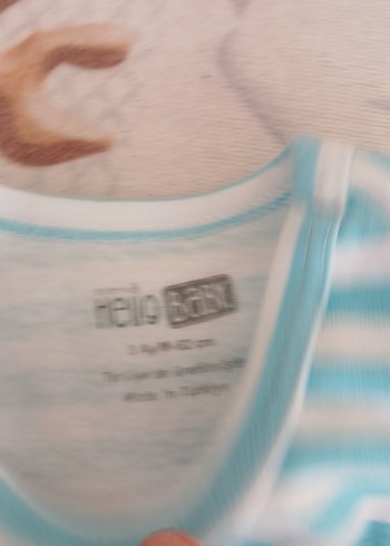 Pamuklu Erkek Bebek Kolsuz ZIBINLAR - Görsel 8