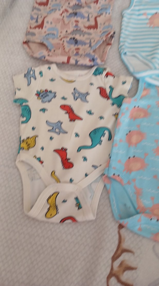 Pamuklu Erkek Bebek Kolsuz ZIBINLAR - Görsel 3