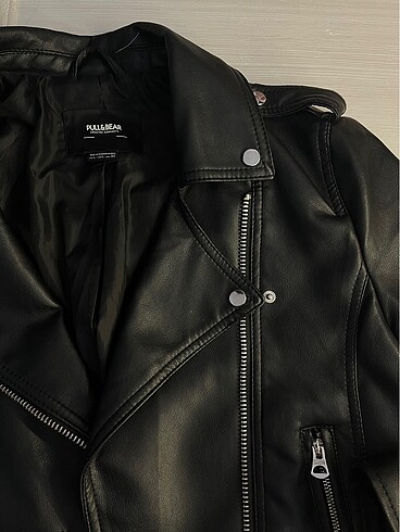 Pull and Bear Deri ceket Pull&bear