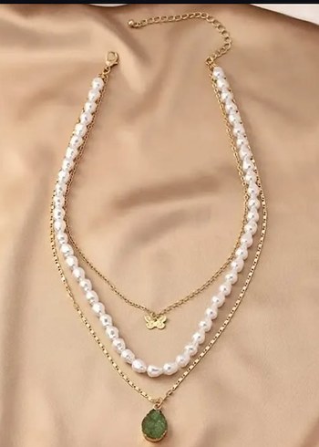Accessorize Boncuklu Retro Kadın Kolye Seti