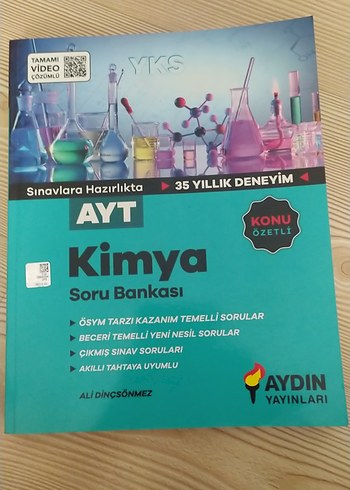 AYT Kimya Soru Bankası - Aydın Yayınları