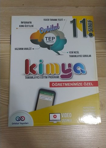 11. Sınıf Kimya Tamamlayıcı Eğitim Programı Orbital YayınlarıFöy